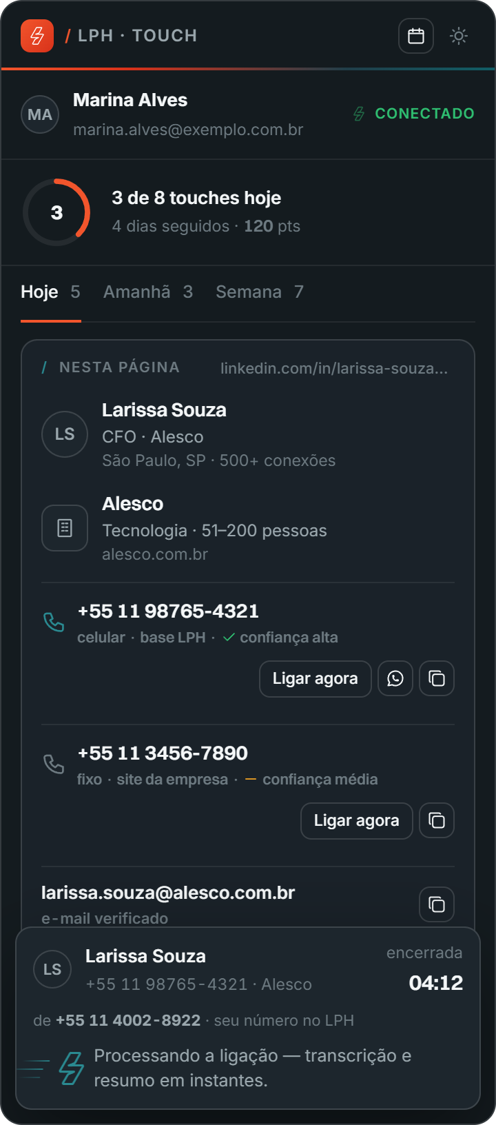 Tela: Processando